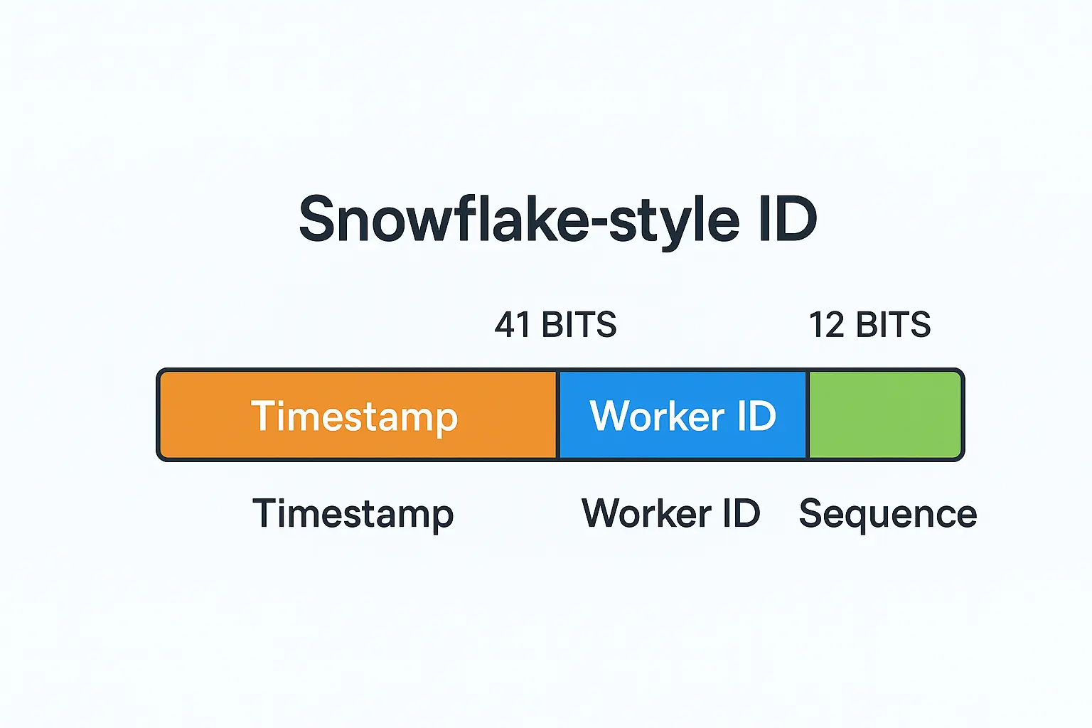 Snowflake ID Structure