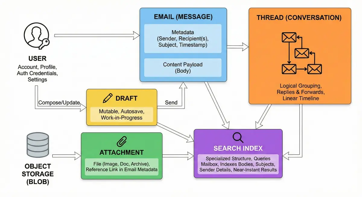 Gmail Key Entities