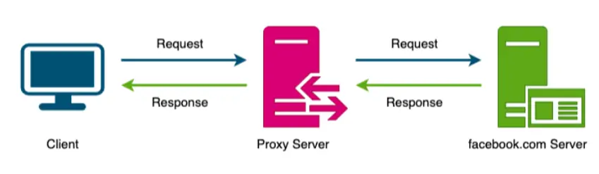 A forward proxy