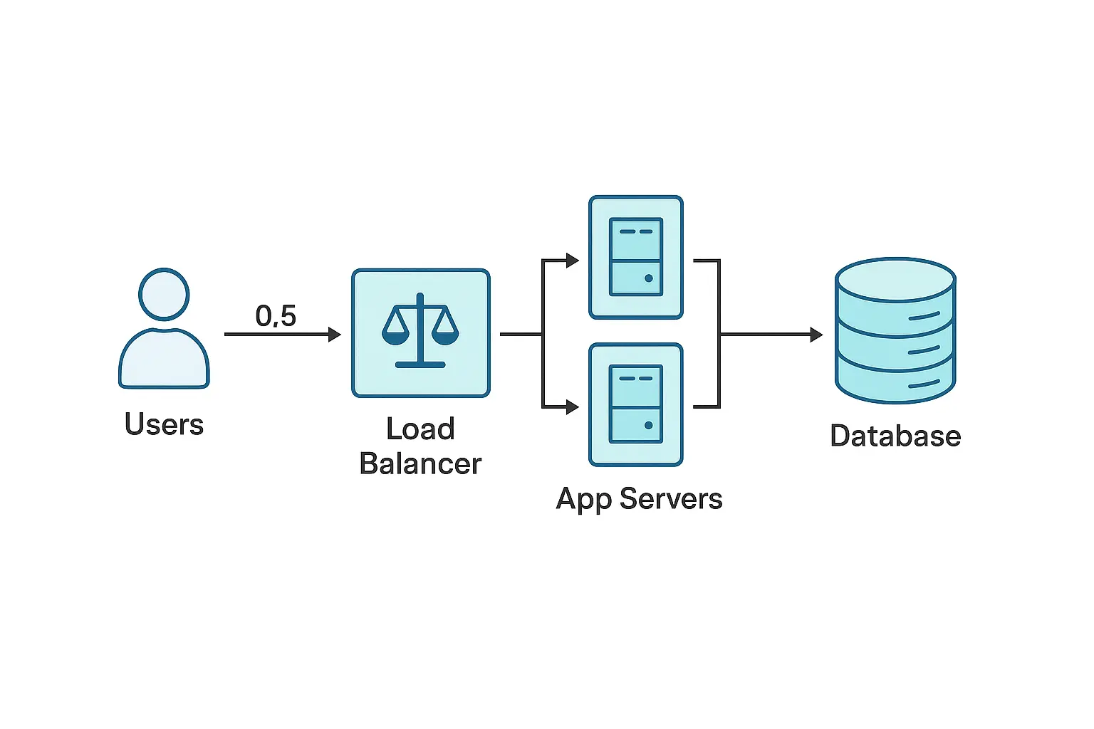 Applying Little’s Law to a Web Service